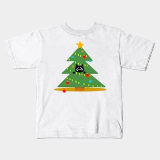 Christmas Cat Kids T-Shirt